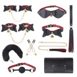 여 sm 소품으로 장난치는 지옥의 스케일이 큰 장난감 묶기 여친 수갑줄 가르치기