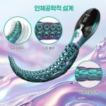 문어발 바이브 이중빨판 촉수 짜릿한 오르가즘 깊은 스팟까지 쾌감 분수진동기 바이브레이터 성인용품