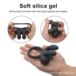 무선 리모컨 잠금 링 재미 용품 텅스텐 스틸 잠금 링 남녀 공용 진동 링 지연 링 무선 성인